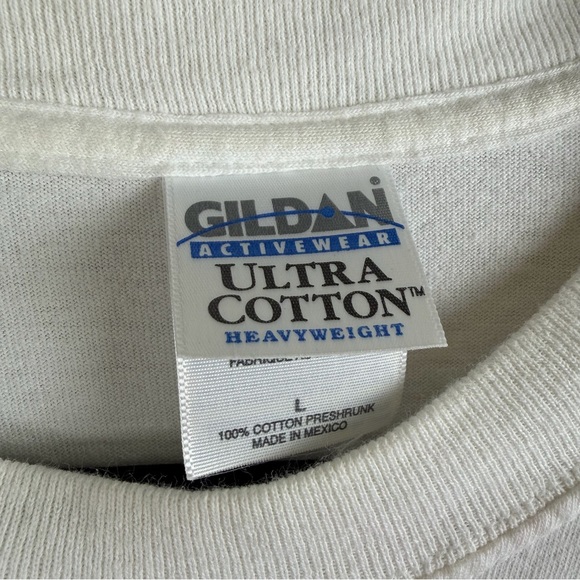 Y2K Gildan cotton Off White Corvette 1978 graphic t-shirt short sleeve - Picture 2 of 7